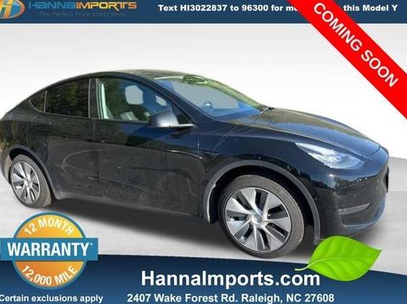 TESLA MODEL Y 2021 5YJYGDED7MF109449 image